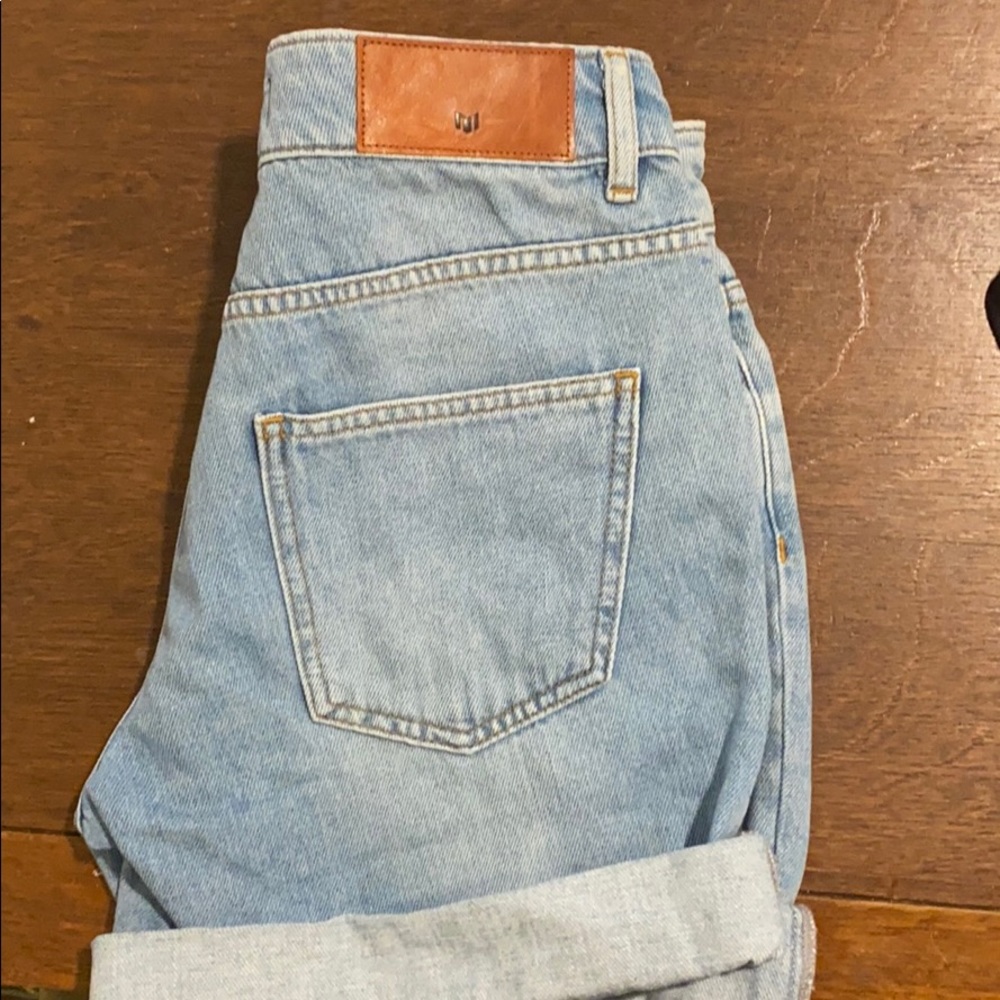 High rise shorts